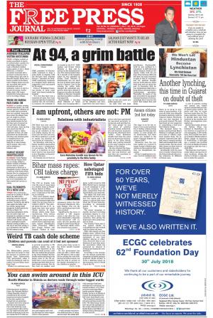 Free Press Journal - Mumbai Epaper cover image