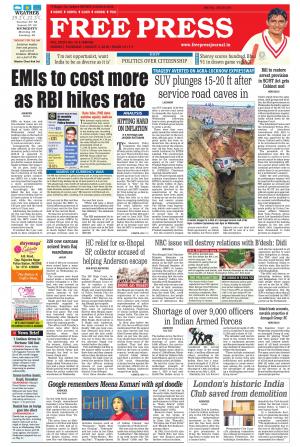 Free Press Journal Free Press - Indore Edition, Thu, 2 Aug 18