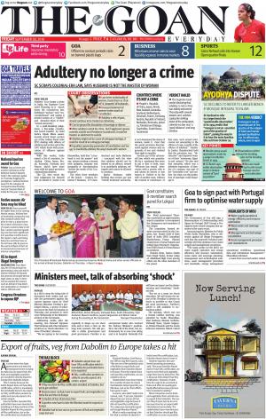 THE GOAN EVERYDAY cover image