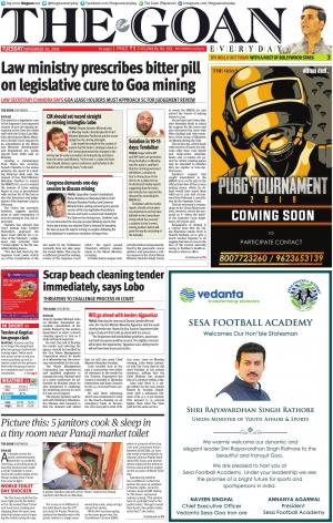 THE GOAN EVERYDAY cover image