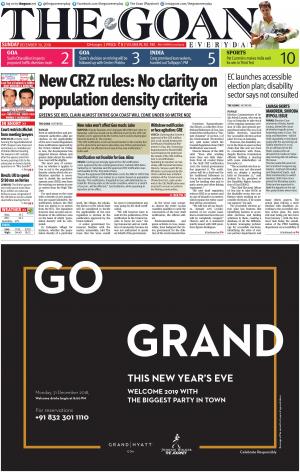 THE GOAN EVERYDAY cover image