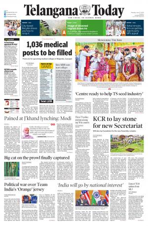 today's telangana state news headlines in english