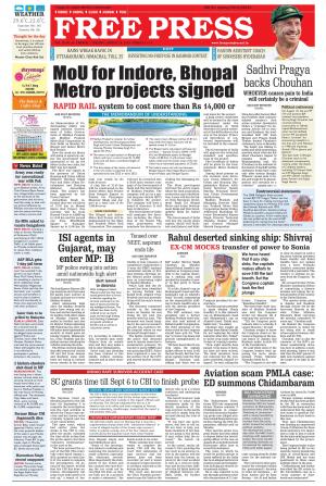 Free Press - Bhopal Epaper Edition cover image