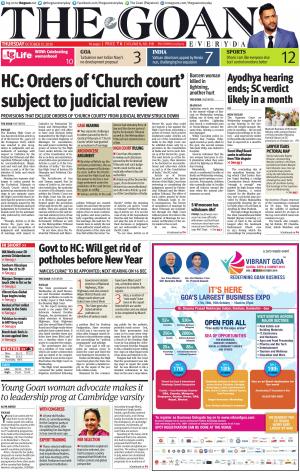 THE GOAN EVERYDAY cover image