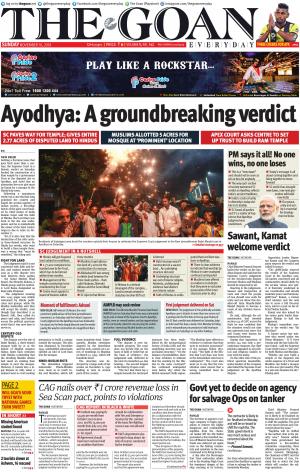 THE GOAN EVERYDAY cover image