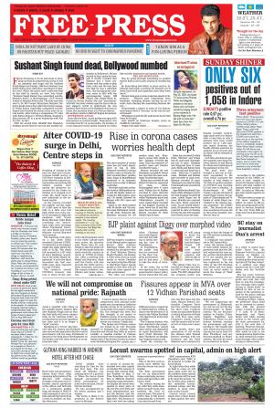 Free Press Indore Edition 01 01 70 Newspaper In English By Free Press Journal Read On Mobile Tablets