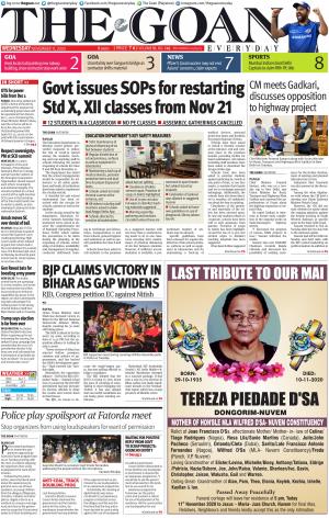 THE GOAN EVERYDAY cover image