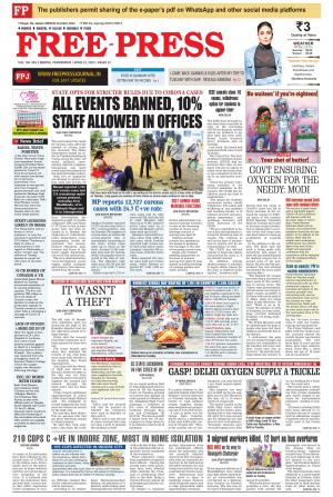 Free Press - Bhopal Epaper Edition cover image