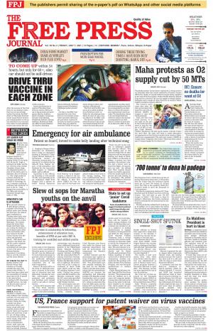 Free Press Journal Mumbai Edition(1), Fri, 7 May 21