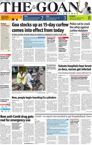 THE GOAN EVERYDAY cover image