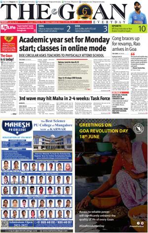 THE GOAN EVERYDAY cover image