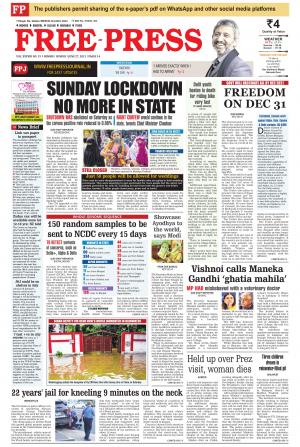 Free Press - Indore Epaper Edition cover image