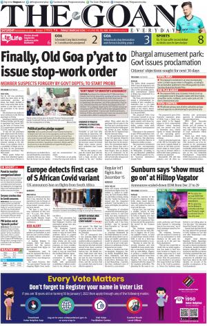 THE GOAN EVERYDAY cover image