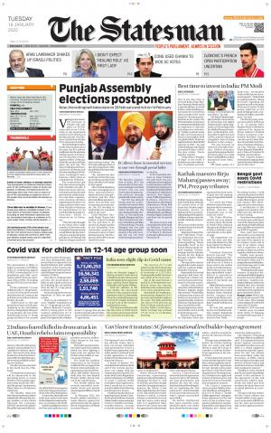 Kolkata - The Statesman cover image