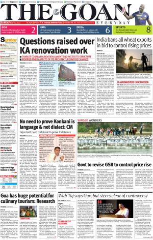 THE GOAN EVERYDAY cover image