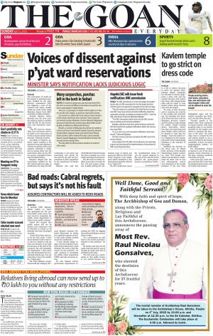 THE GOAN EVERYDAY cover image
