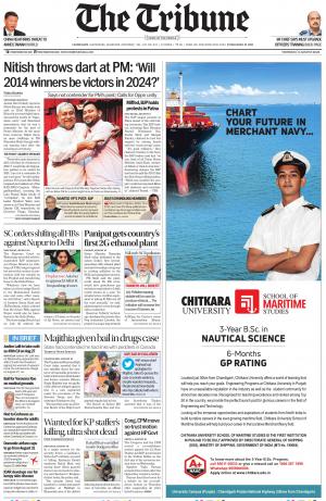 Tribune India The Tribune Thu 11 Aug 22