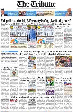 Tribune India Delhi Edition, Tue, 6 Dec 22