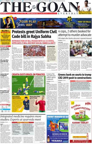 THE GOAN EVERYDAY cover image