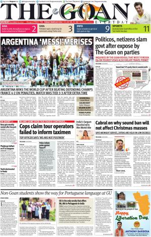 THE GOAN EVERYDAY cover image