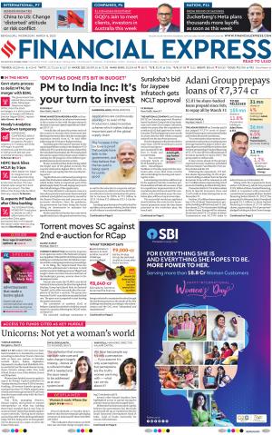 Financial Express Bengaluru, Wed, 8 Mar 23