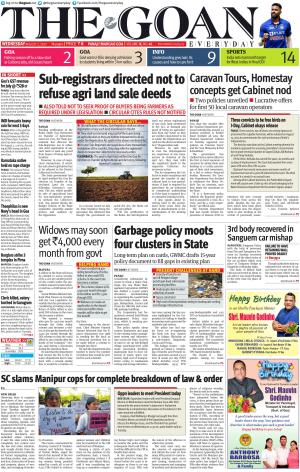 THE GOAN EVERYDAY cover image