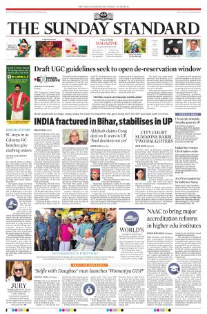 The New Indian Express Group The Sunday Standard, Sun, 28 Jan 24