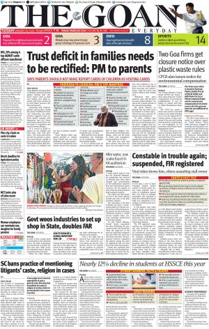 THE GOAN EVERYDAY cover image