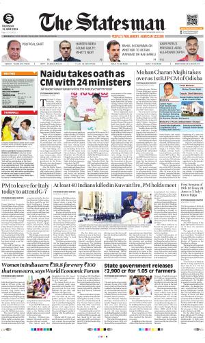 Kolkata - The Statesman cover image