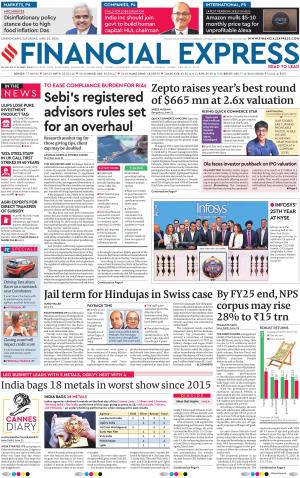 Financial Express Chandigarh, Sat, 22 Jun 24