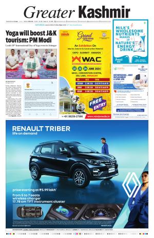 Greater Kashmir cover image