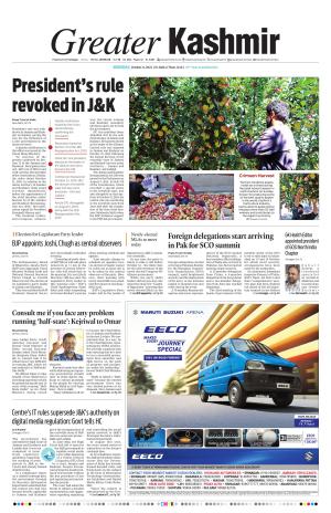Greater Kashmir cover image