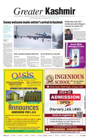 Greater Kashmir cover image