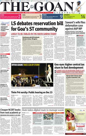 THE GOAN EVERYDAY cover image