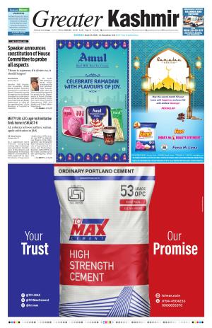 Greater Kashmir cover image