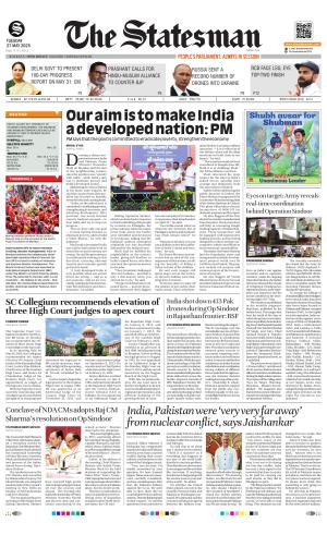 Delhi - The Statesman cover image