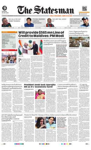 Delhi - The Statesman cover image