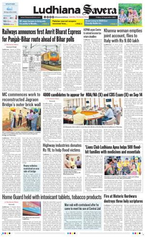 Ludhiana Savera cover image