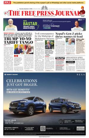 Free Press - Mumbai Epaper cover image