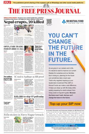Free Press - Mumbai Epaper cover image