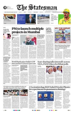 Delhi - The Statesman cover image
