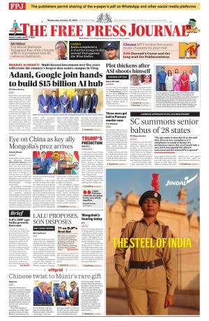 Free Press Journal - Mumbai Epaper cover image