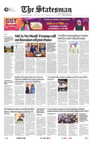 Delhi - The Statesman cover image