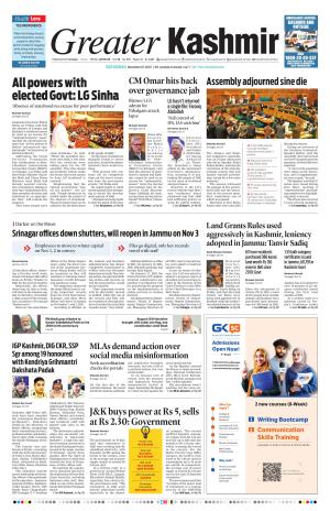 Greater Kashmir cover image