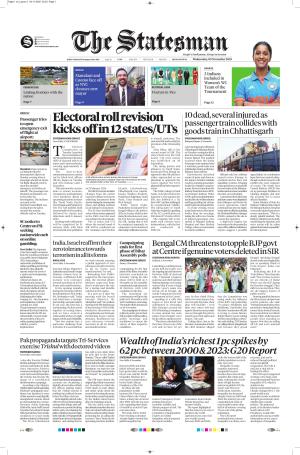  Bhubaneswar -The Statesman cover image