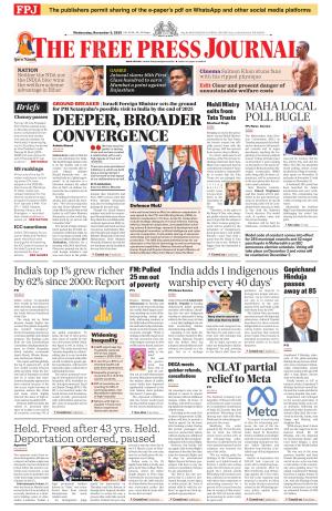 Free Press Journal - Mumbai Epaper cover image