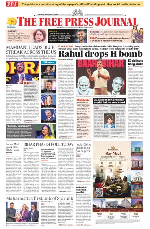 Free Press Journal - Mumbai Epaper cover image