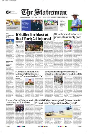  Bhubaneswar -The Statesman cover image