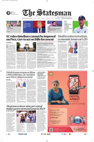  Bhubaneswar -The Statesman cover image