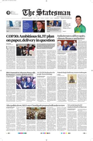  Bhubaneswar -The Statesman cover image